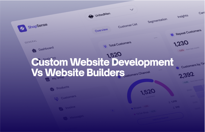 Custom Website Development vs. Website Builders: Pros & Cons